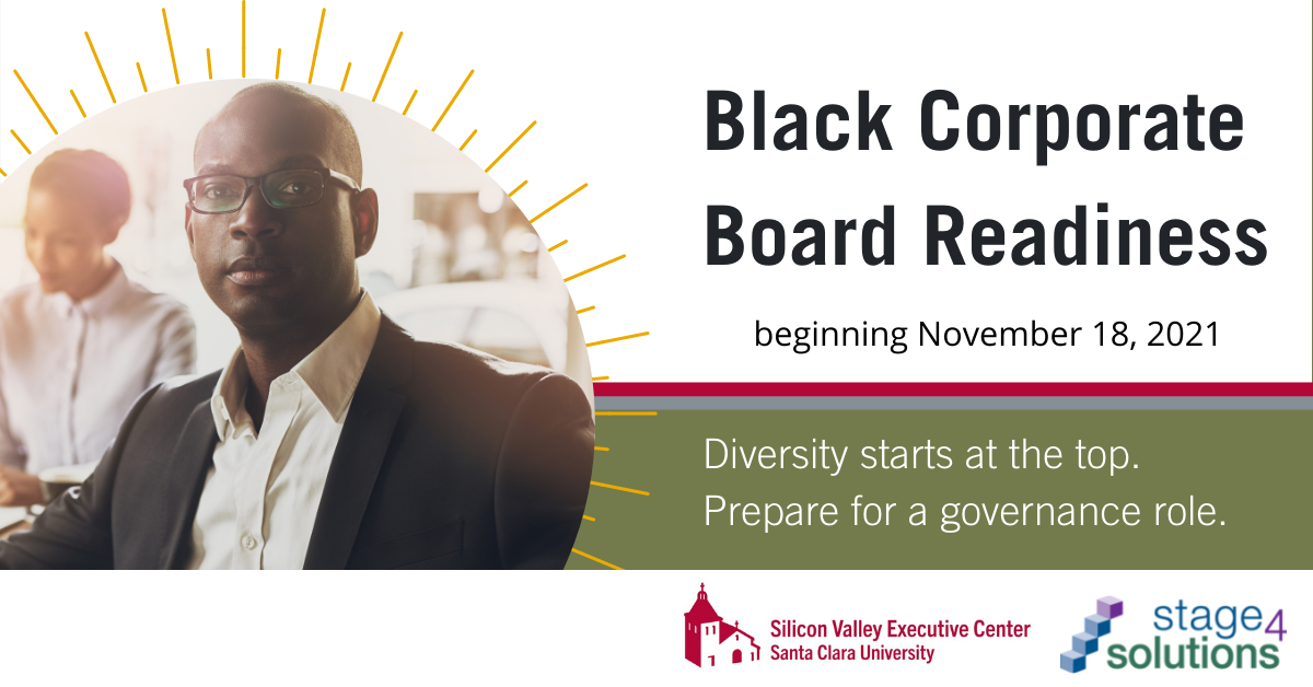 black corporate board