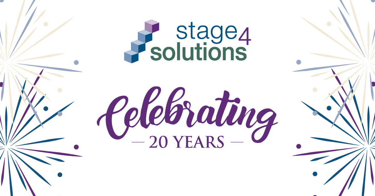 Stage 4 Solutions 20 year anniversary celebration