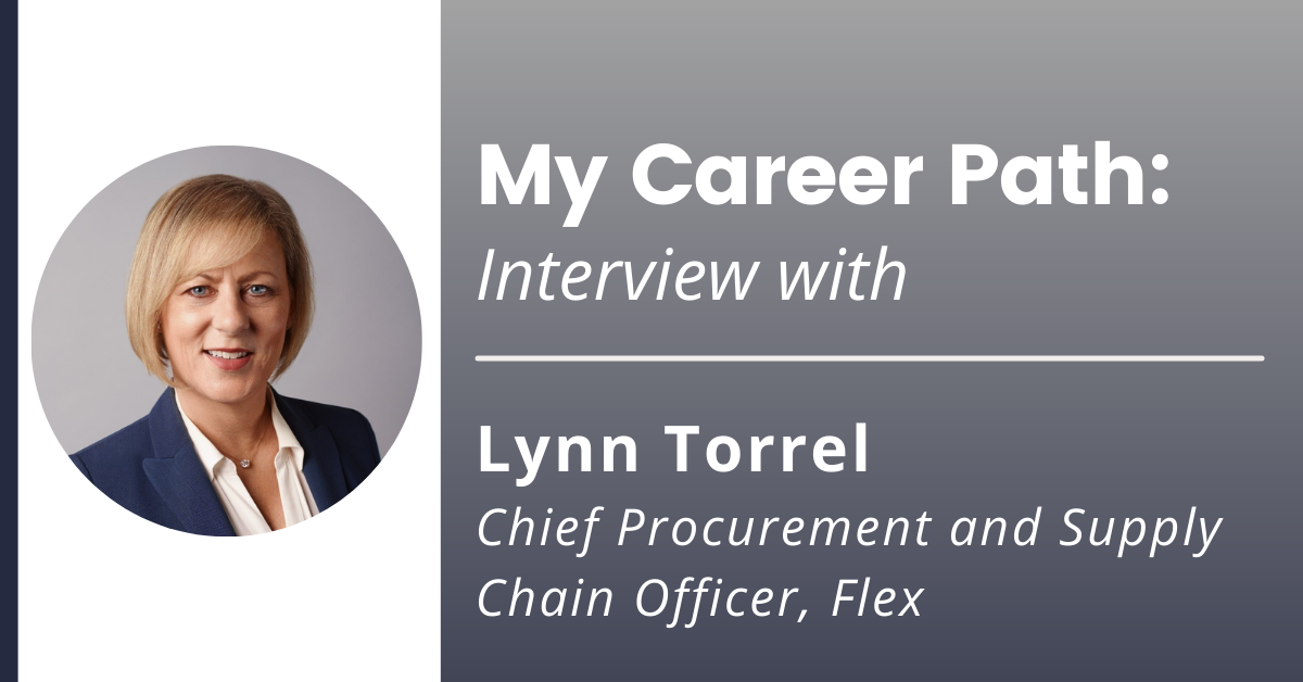 Lynn Torrel, Chief Procurement and Supply Chain Officer at Flex