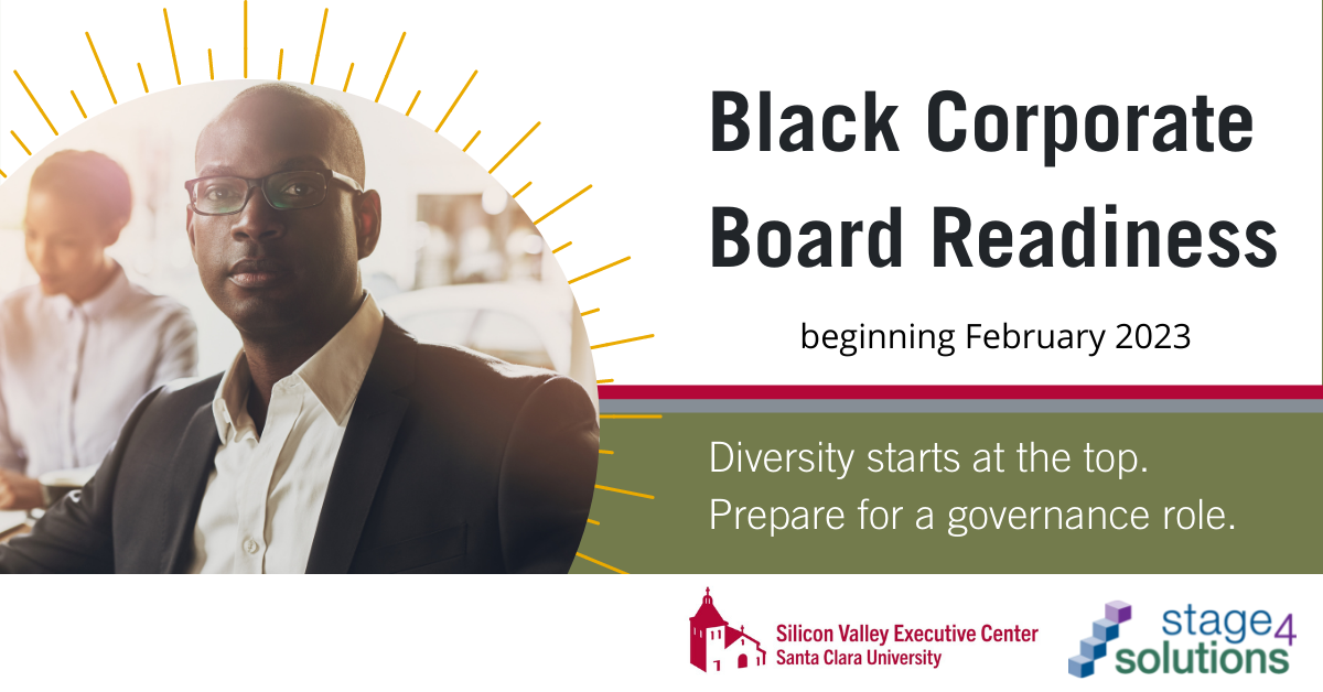 black corporate board