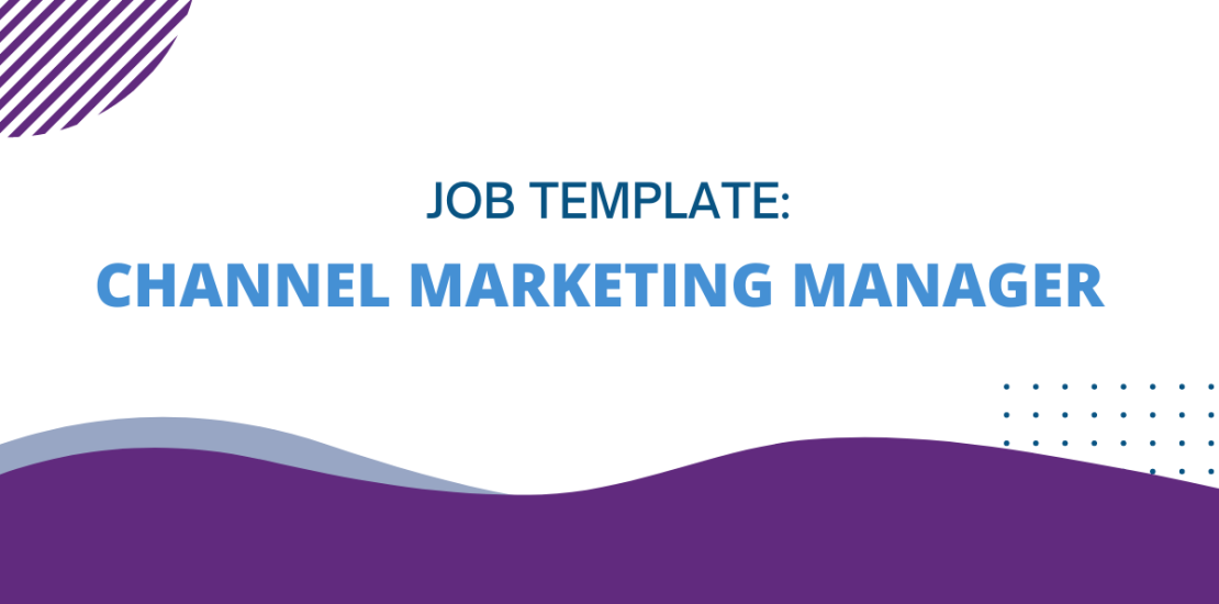 Channel marketing manager