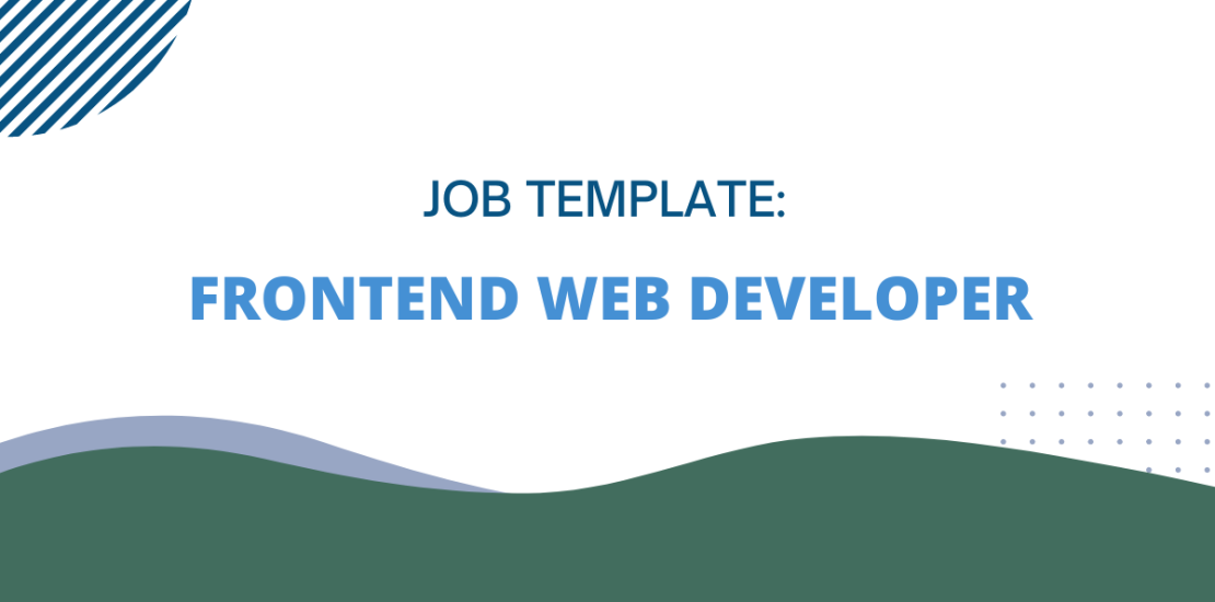 Frontend web developer