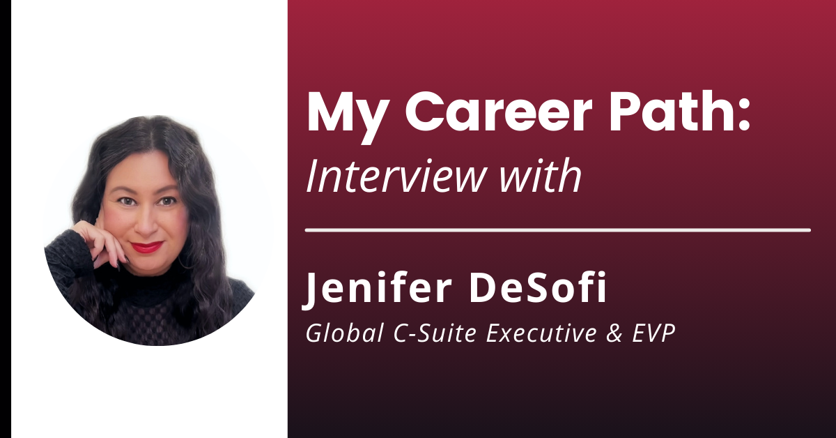 My career path - Jenifer DeSofi