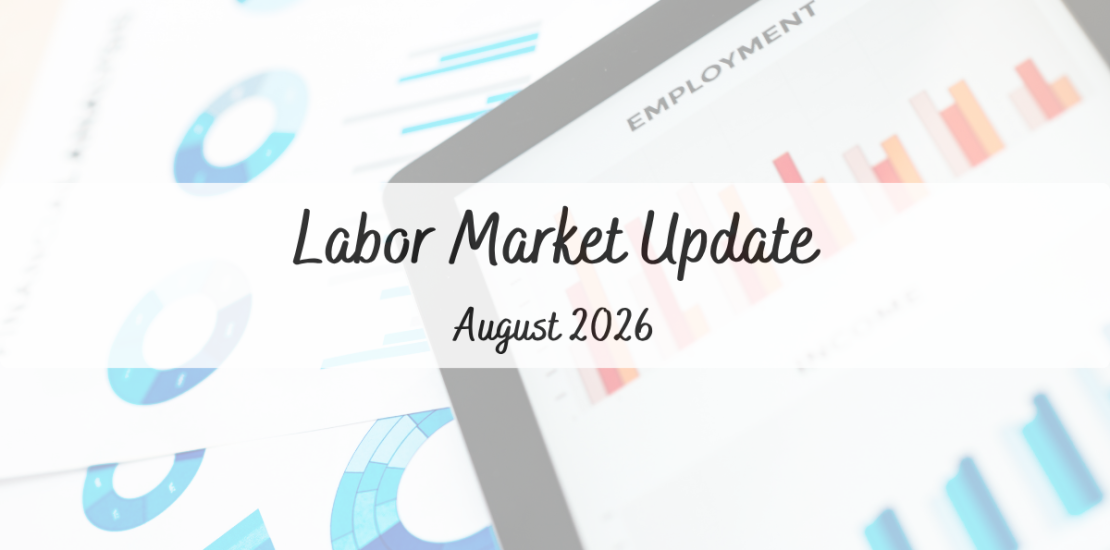 August 2026 labor market updates